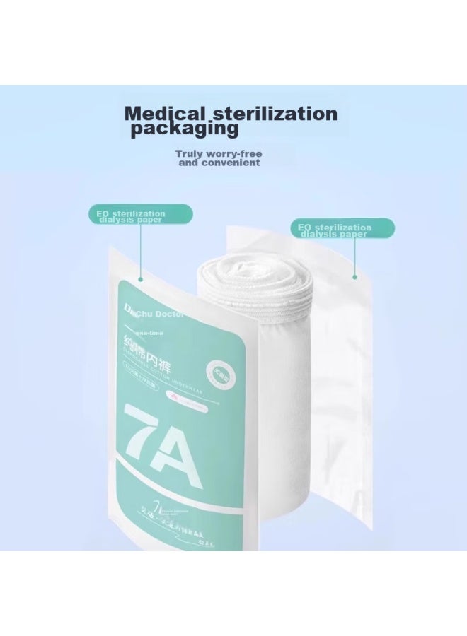 DR.CHU Dr.chu Disposable Underwear For Women, Maternity, Portable, Sterilized, Daily-use, Striped, Soft, Antibacterial, For Travel And Business Trips, Individually Packed  - Image 3