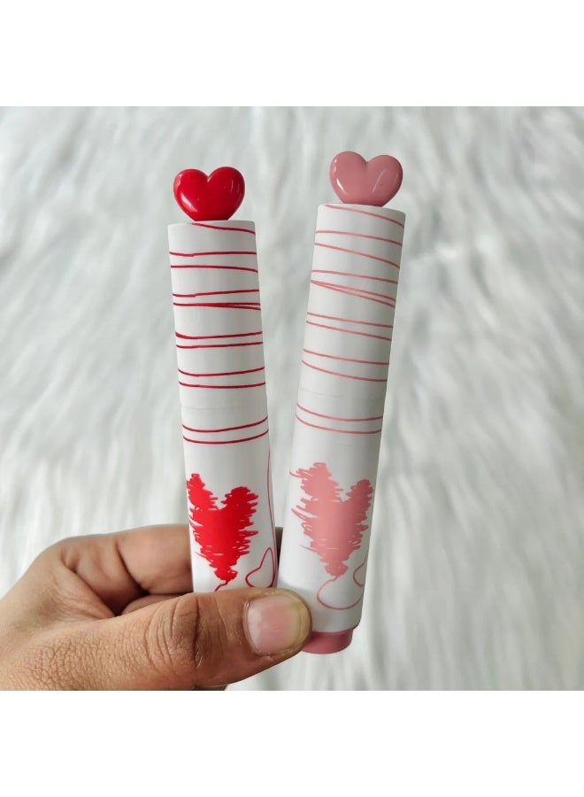 Moon Berry Heart Shape Highlighter Set Pastel Color Marker Pens for School and Office - Image 5