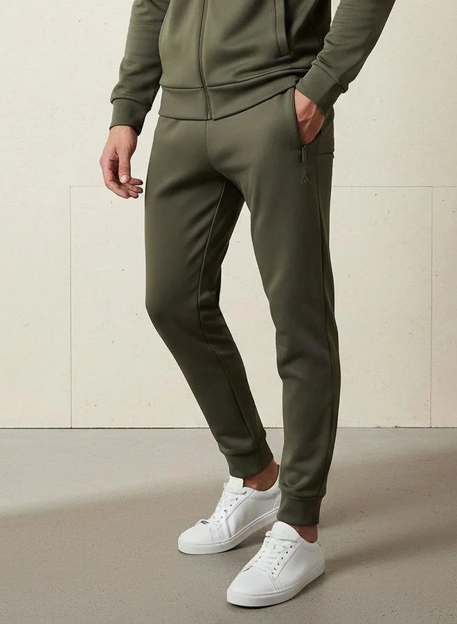 آكتف Men Regular Fit Jogger with Zipper Pockets
