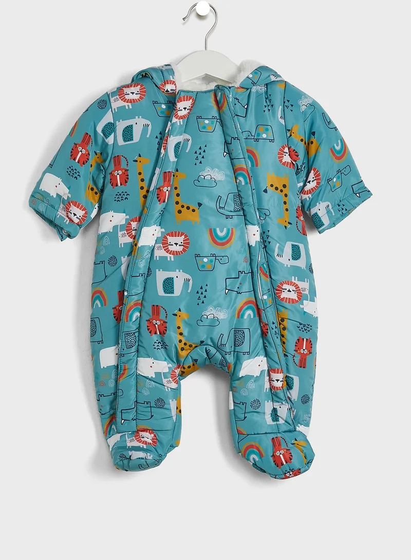 MINOTI Kids Aop Jumpsuit