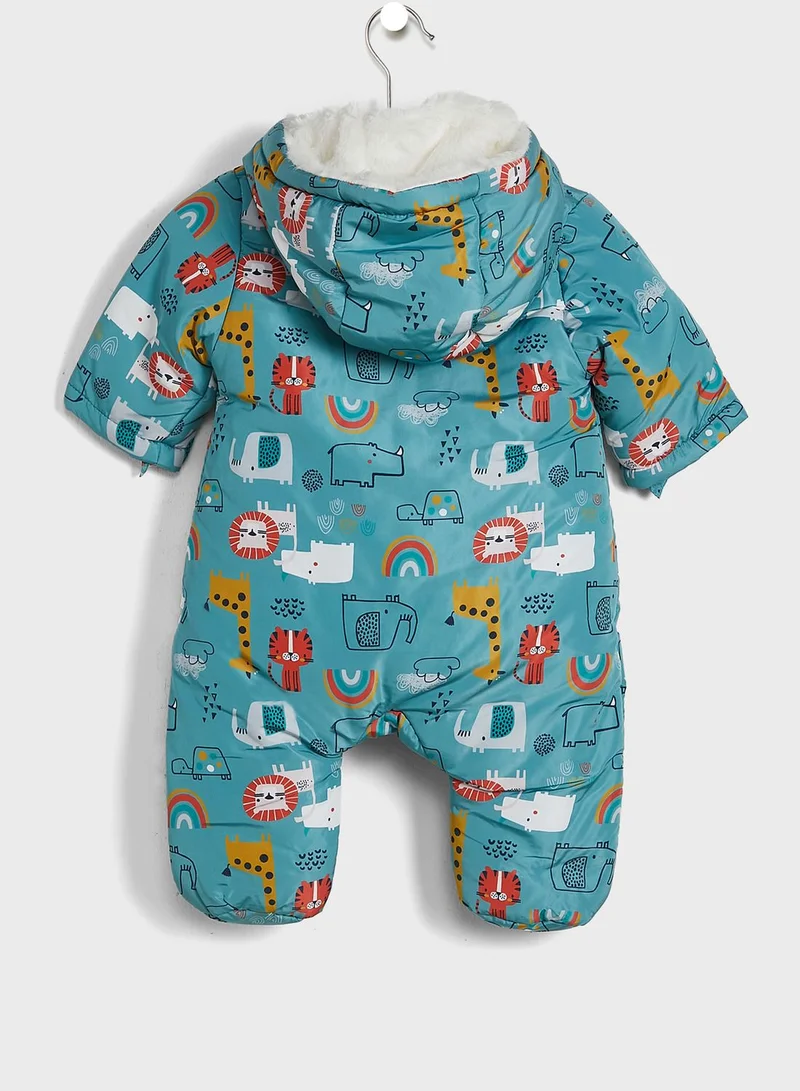 MINOTI Kids Aop Jumpsuit