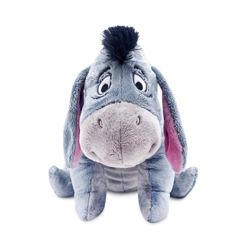Disney Store Official Eeyore Medium Soft Toy for Kids, Cuddly Character with Fuzzy Texture and Embroidered Details, Floppy Ears and Tail, Disney Plushy Suitable for All Ages. - Image 1