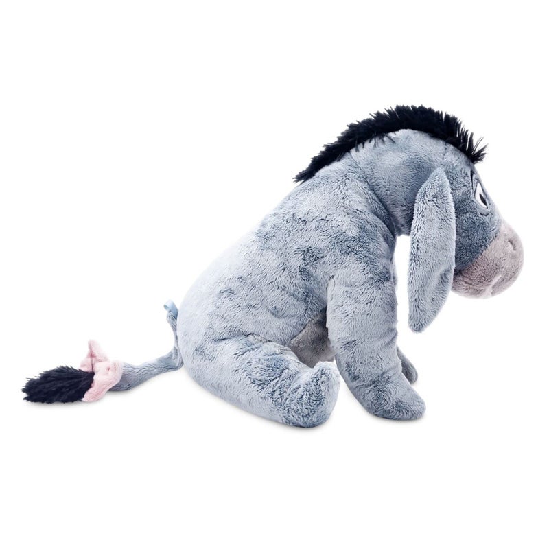 Disney Store Official Eeyore Medium Soft Toy for Kids, Cuddly Character with Fuzzy Texture and Embroidered Details, Floppy Ears and Tail, Disney Plushy Suitable for All Ages. - Image 2