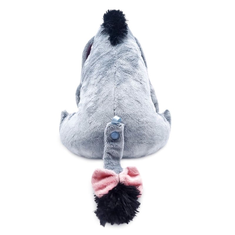 Disney Store Official Eeyore Medium Soft Toy for Kids, Cuddly Character with Fuzzy Texture and Embroidered Details, Floppy Ears and Tail, Disney Plushy Suitable for All Ages. - Image 3