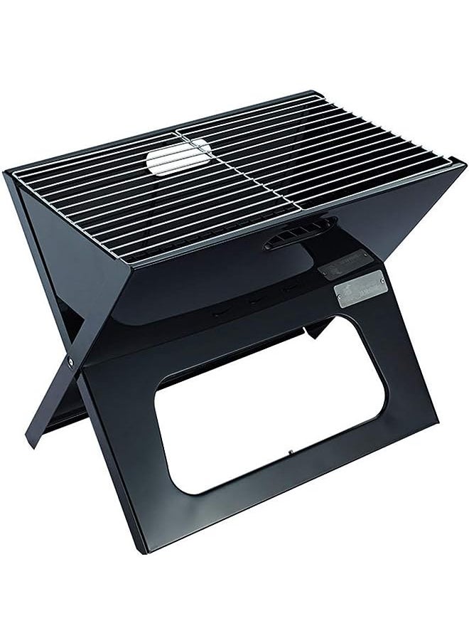 Yuroochii Notebook Charcoal Grill, Folding X Type Portable Lightweight Barbecue Grill Tools, For Outdoor Grilling Cooking Camping Hiking Picnics, Ie 50764  - Image 1