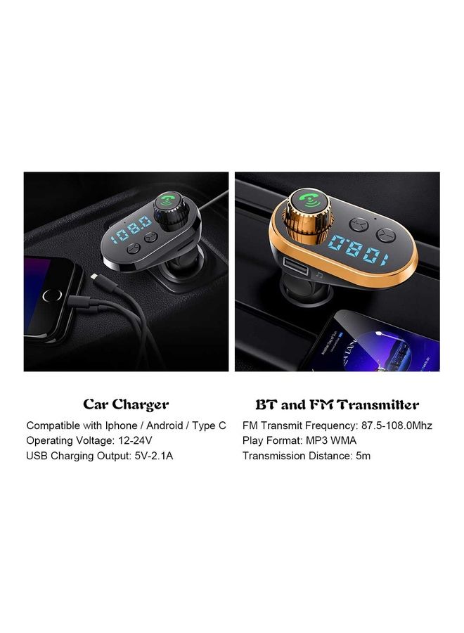 Loquat Multifunctional USB Cable Hands Free Call LED Displayer Port - Image 2