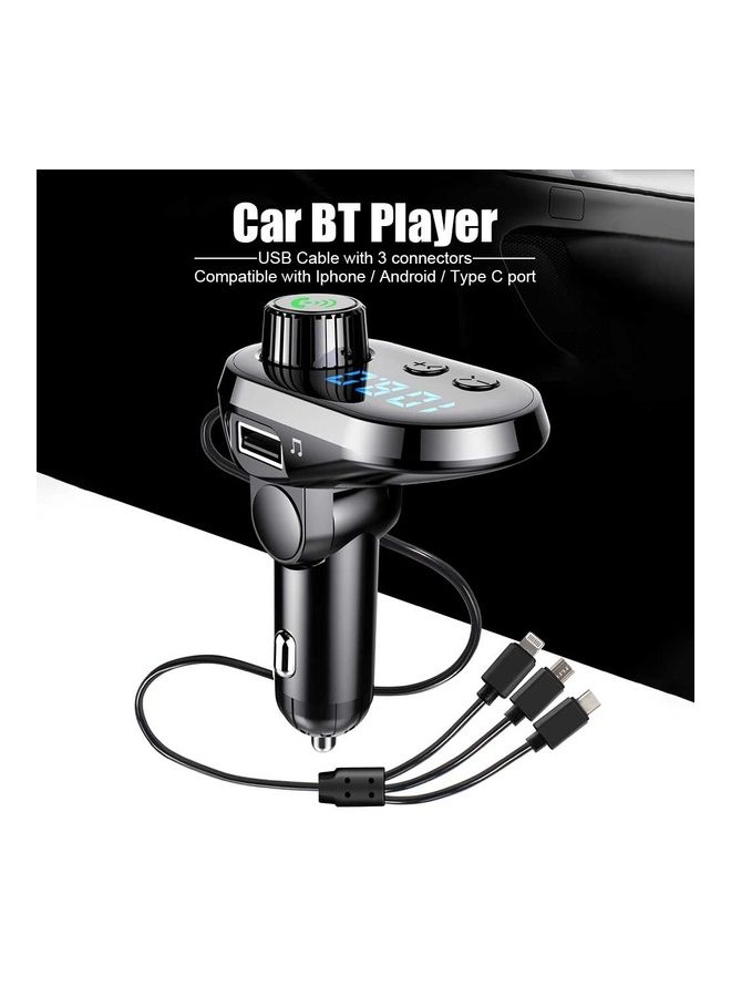 Loquat Multifunctional USB Cable Hands Free Call LED Displayer Port - Image 4