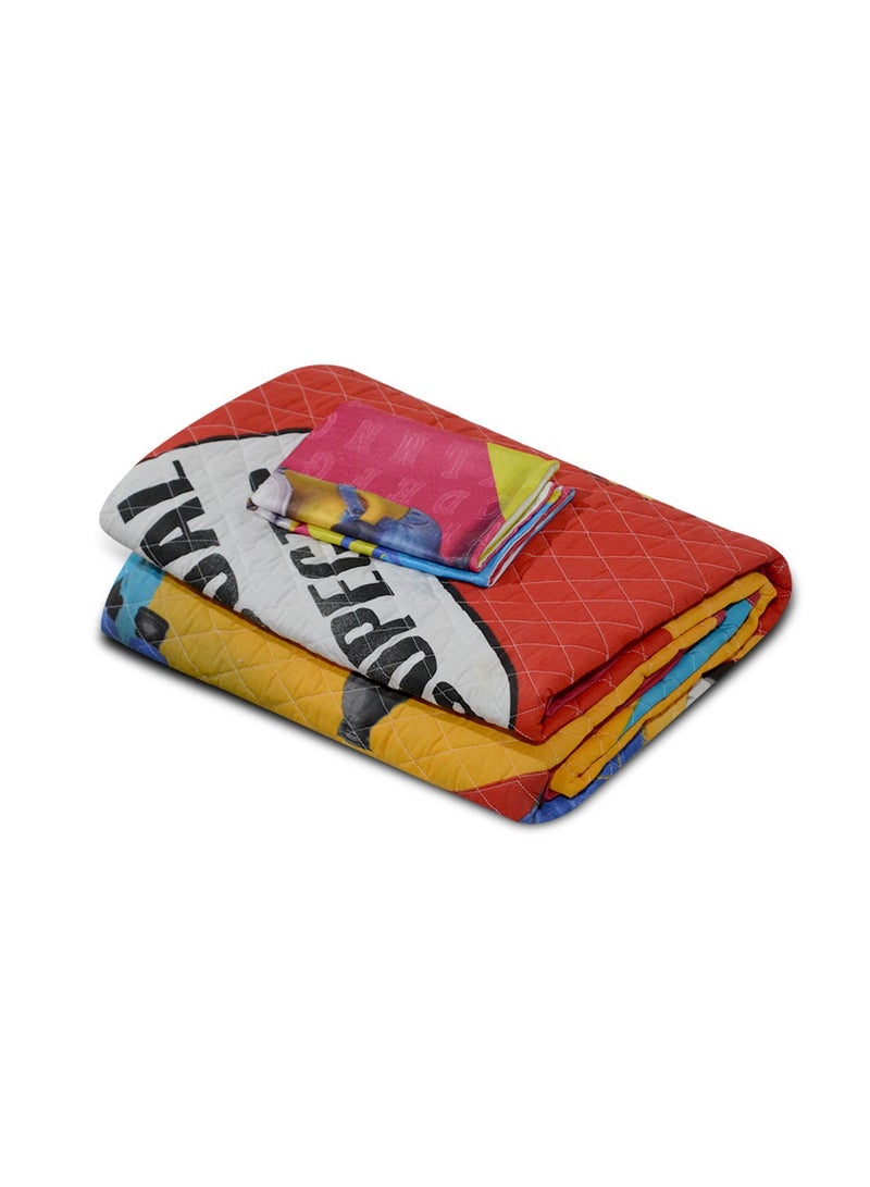Family Bed Kids Coverlet Set 2 pieces size 180 x 240 cm model 120 from Family Bed - Image 3