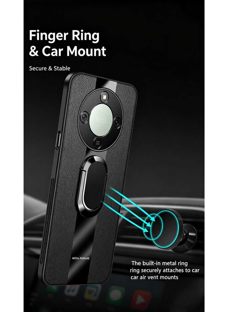 HONOR X9d Case and Honor X70 Case , New Leather Protective Case,with Phone Stand and Magnetic Attachment, Magnetic Wireless Charging Built Phone Cases and Covers - Image 5