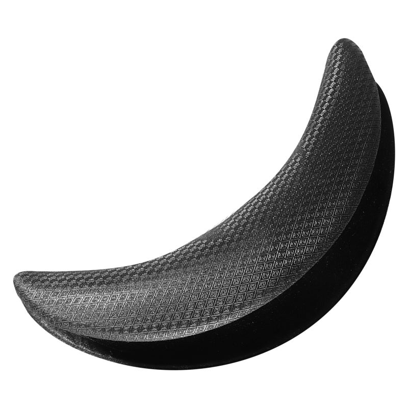 Rubber Hair Wash Gel Neck Rest Pillow Salon Shampoo Bowl Gripper for Hairdressing Hair Washing Sink Basin Tool (Black) - Image 1