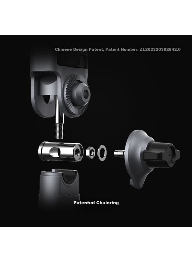 Pgytech Action Camera U-Shaped Clamp, Compatible With Action 5Pro/4 Motorcycle Mount, Pocket 3 Bicycle U-Shaped Metal Clamp, Insta360 Cycling Mount, Multifunctional Photography Accessory - Image 4