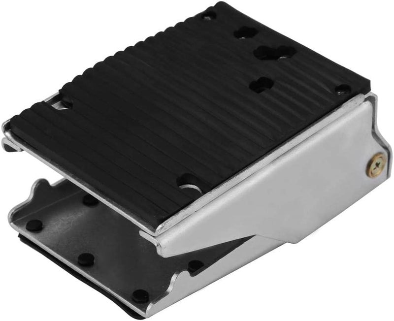 MAXAIR Pneumatic Pedal Switch, Pedal Valve Non Slip Grip G1/4 Threaded Foot Press Control Pedal Valve Switch Aluminum Alloy Body ((FV-320) 3 Way 2 Position) - Image 4