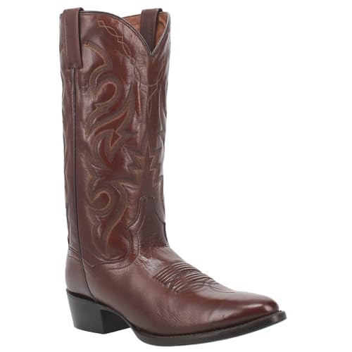 Dan Post Mens Milwaukee Round Toe Casual Boots Mid Calf - Brown - Size 10.5 D - Image 3