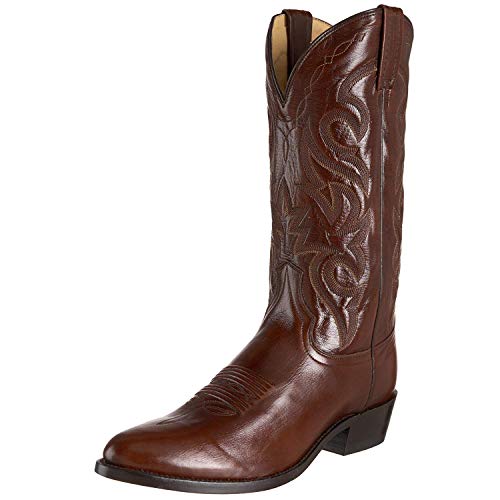 Dan Post Mens Milwaukee Round Toe Casual Boots Mid Calf - Brown - Size 10.5 D - Image 1