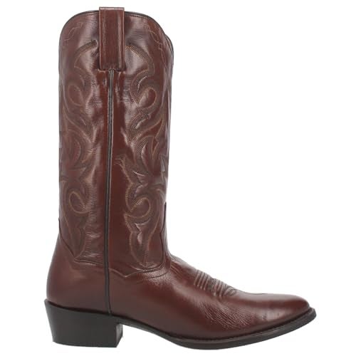 Dan Post Mens Milwaukee Round Toe Casual Boots Mid Calf - Brown - Size 10.5 D - Image 2