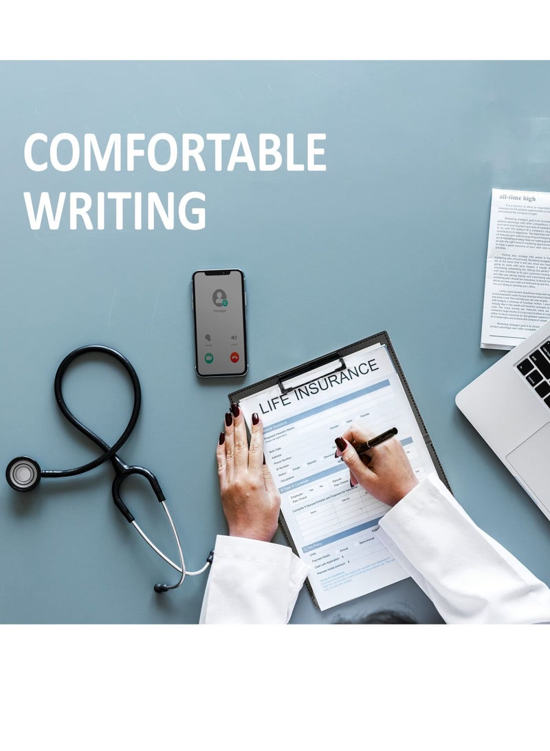 واي آند دي Nursing Clipboard, Foldable Clipboard Nursing, Lightweight Portable Writing Pocket with Elastic Band are Suitable for Nurses, Doctors, and Students - Image 4