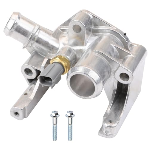 MILIPARTS Upgrade Aluminium Engine Coolant Water Outlet Compatible With 2011 2012 2013 2014 2015 2016 2017 2018 2019 Ford Fiesta 1.6L Replace BE8Z-8K556-A - Image 1