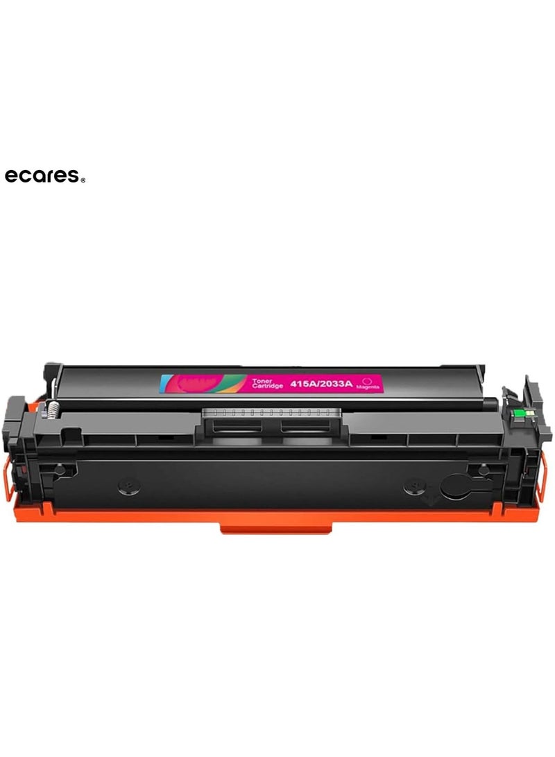 ECARES® 415A Compatible Toner Cartridge W2030 for HP Color Laserjet Pro MFP M479fdw M479dw M479fdn M454dw M454dn (Magenta) - Image 1