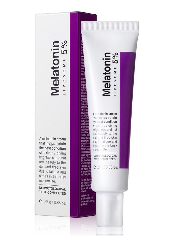 maxclinic MAXCLINIC Time Return Melatonin Cream | Face Brightening Cream & Face Moisturizer for Dry Skin | Relaxing Face Cream for Women & Men | Melatonin Face Cream for Resilient Skin, 0.88 oz  - Image 1