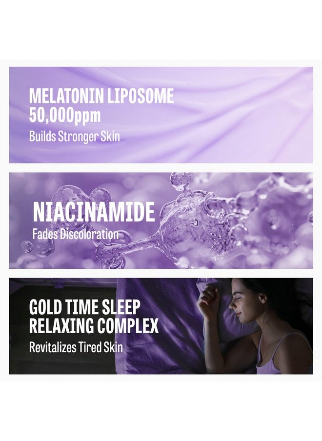 maxclinic MAXCLINIC Time Return Melatonin Cream | Face Brightening Cream & Face Moisturizer for Dry Skin | Relaxing Face Cream for Women & Men | Melatonin Face Cream for Resilient Skin, 0.88 oz  - Image 5