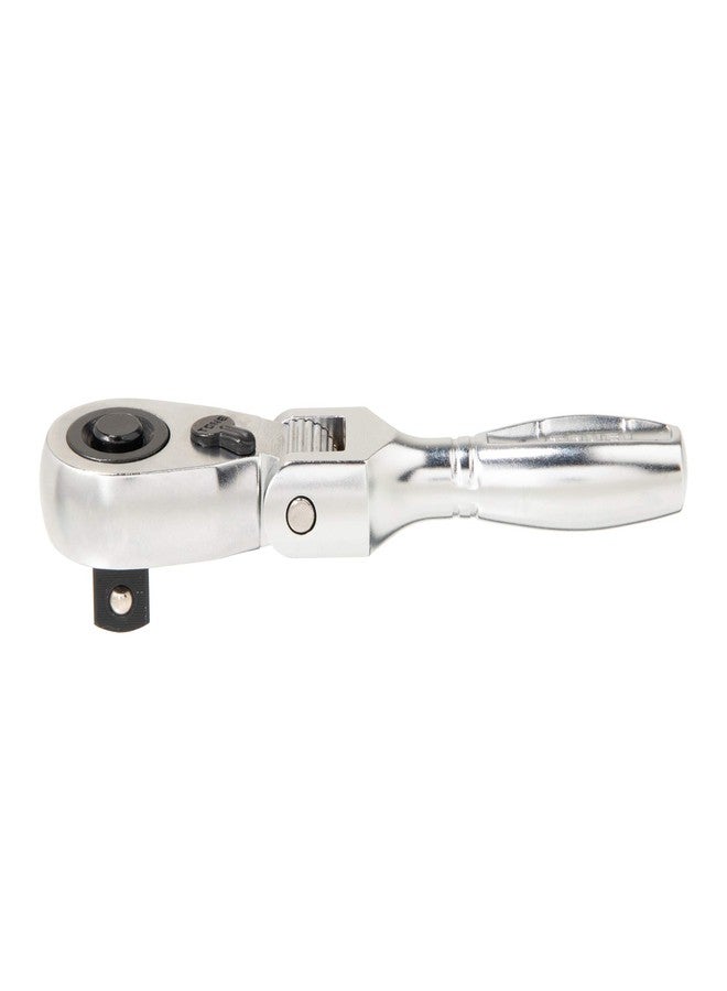 TONE Short Ratchet Handle Flex Head (Socket Hold Type) RH3FHS 3/8" Inch Drive - Image 2