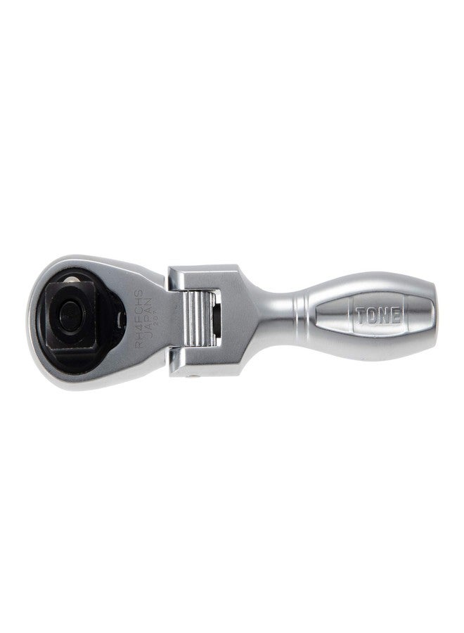 TONE Short Ratchet Handle Flex Head (Socket Hold Type) RH3FHS 3/8" Inch Drive - Image 4