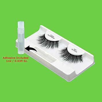 ZURI Fauxmink False Eyelashes XD8D XDimensional Natural False Lashes False Eyelashes Natural Look Thick Eyelashes With Lash Applicator Natural Eyelashes with Glue Mink Eyelashes Style 987 - Image 2