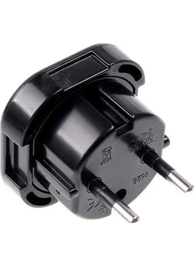 En Parlak The Brightest British Socket Converter Plug Socket Converter Black  - Image 3