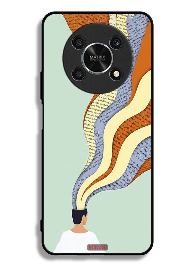 Tolwak Honor X9 5G Protective Case Cover Data In Mind Art - Image 2