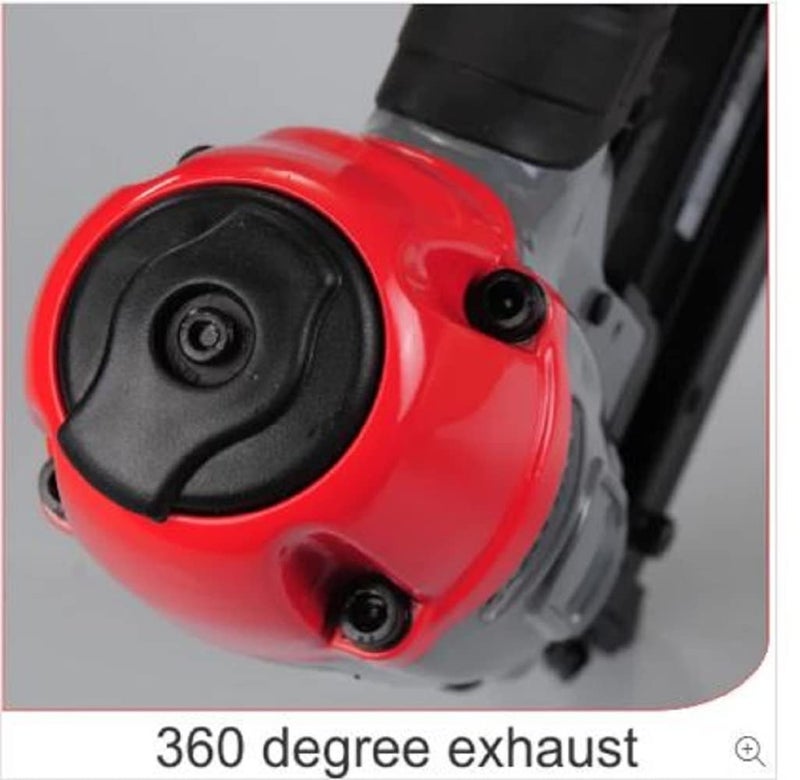 Kaymo ECOPB16G64 Pneumatic Bradder Nailer Air Gun Grey with Red 6 months warranty on manufacturing defect - Image 3