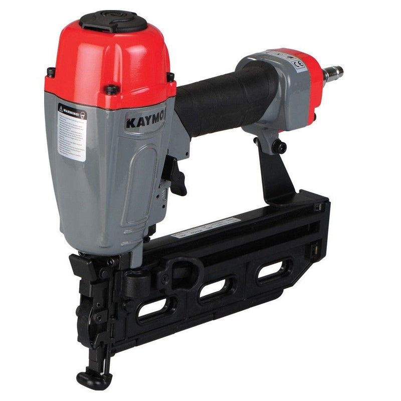 Kaymo ECOPB16G64 Pneumatic Bradder Nailer Air Gun Grey with Red 6 months warranty on manufacturing defect - Image 1