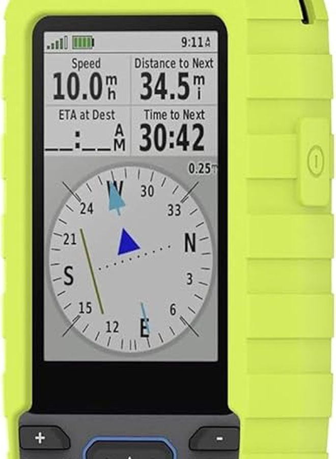 Fluorescent Green Silicone Protective Case Guard For 79S 79SC Cycling Computer Bike Navigation Device - Image 4