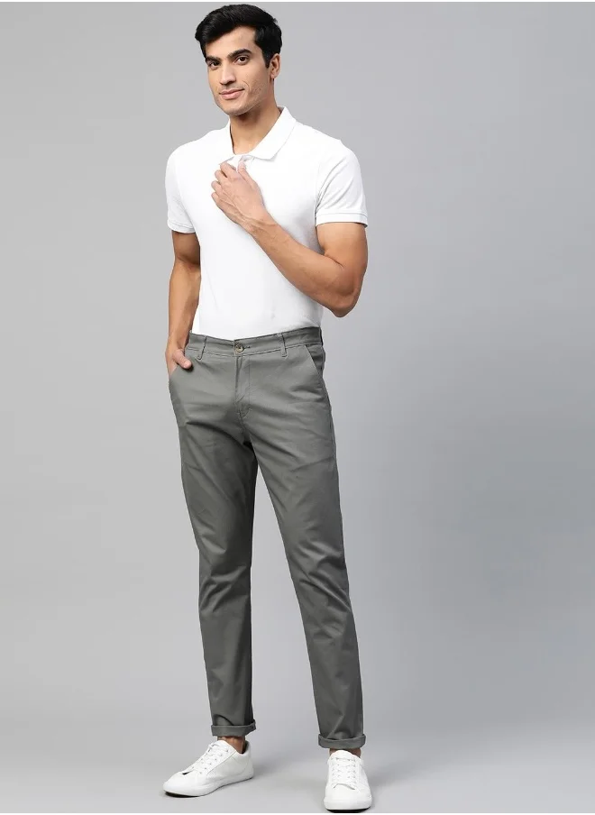 هوبرهولمي Grey Pants For Men