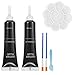 Kenbry Vinyl and Leather Repair Kit Black Vinyl Repair kit for Car Interiors Furniture CouchesShoesRestore Leather Scratch Tears Burn Hole - Image 2