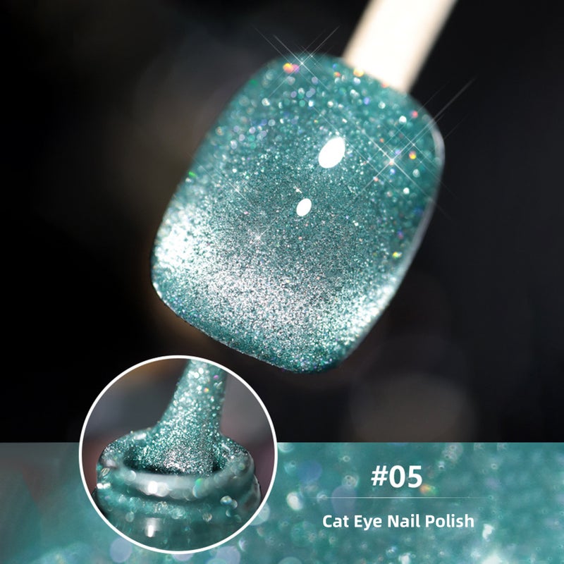 ANNIES Cats Eye Reflective Glitter Nail Glue Fashion Sparkling Diamond Nail Glue DIY Nail Art Fingernail Decoration - Image 2