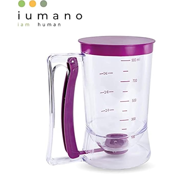 Set of 4 Kitchen Baking Tools Set  12 Cavity NonStick Muffin Tray Batter Dispenser Measuring Cups and Spoons Set  Kitchen Utensils Kit for Measuring Baking and Dispensing - Image 3