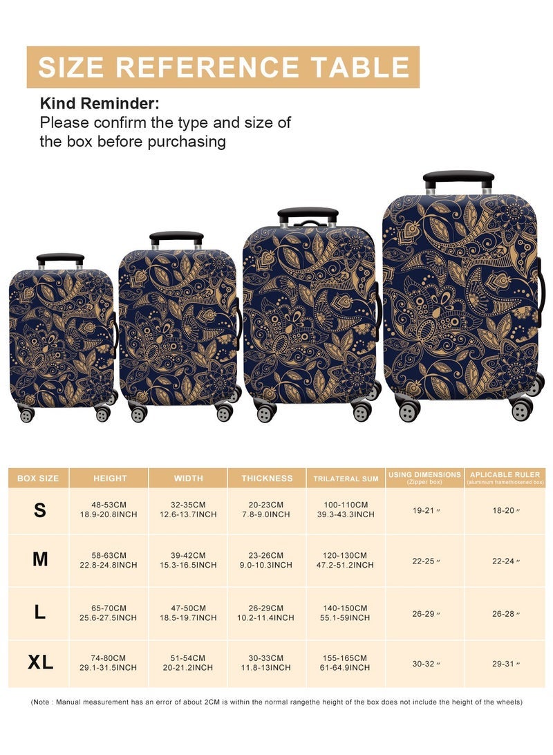 URbazaar Elastic Travel Luggage Cover Travel Suitcase Protective Cover for Trunk Case Apply to luggage Suitcase Cover - Image 3