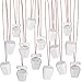 ArtCreativity Tooth Saver Necklaces Set of 144 White Teeth Containers Tooth Holders For Boys Girls Dentist Office Giveaways For Kids Theme Party Supplies Unique Goodie Bag Fillers - Image 3