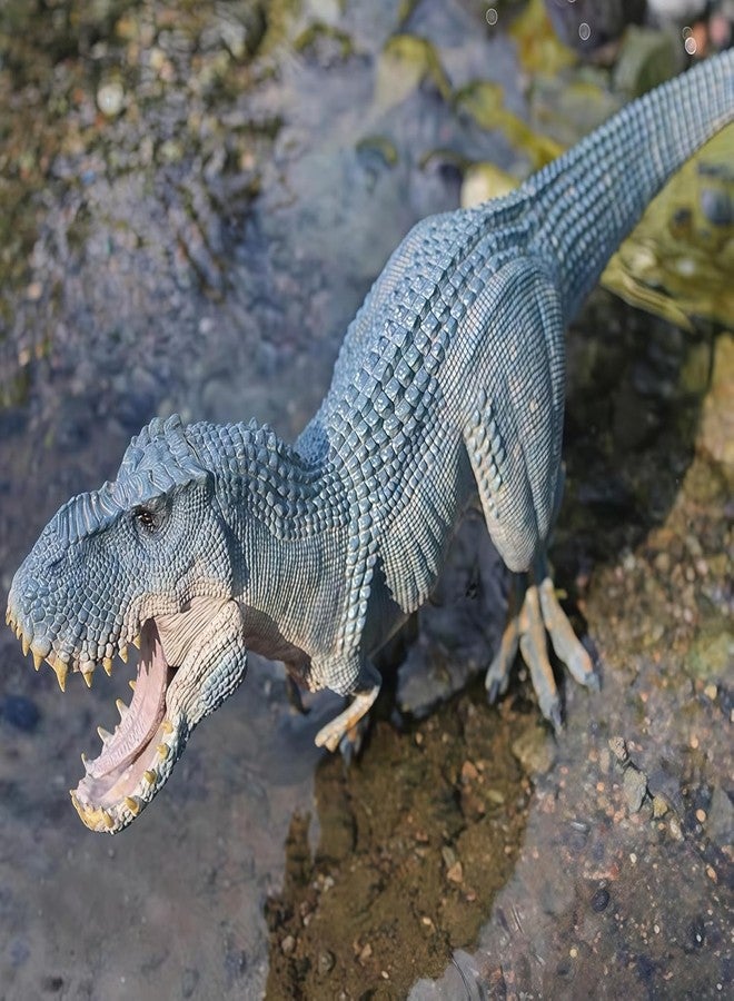 BAREPEPE Realistic T Rex Dinosaur Animal Figure for Kids Real Textured Dinosaurs Toy Realistic T-Rex Dinosaur Figure, Grey, 36.5cm Length, Detailed Texture, Educational Toy - Image 4