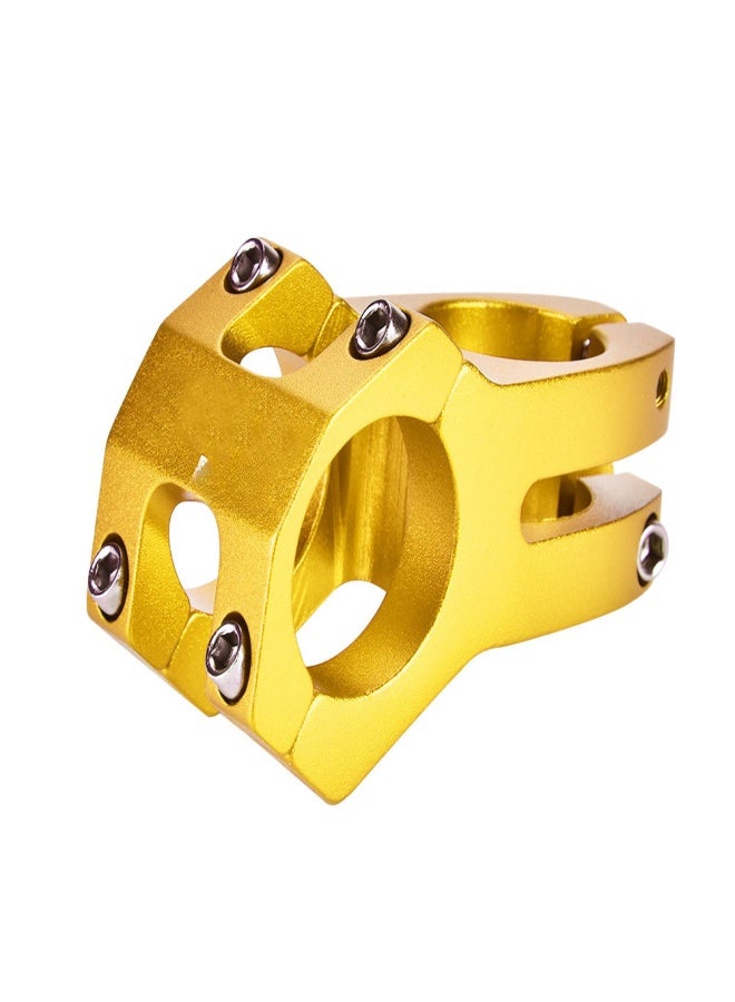 WAKE 31.8mm Aluminum Alloy Mountain Bike Handlebar Fixed Stem Cycling Accessory (Gold) - Image 1