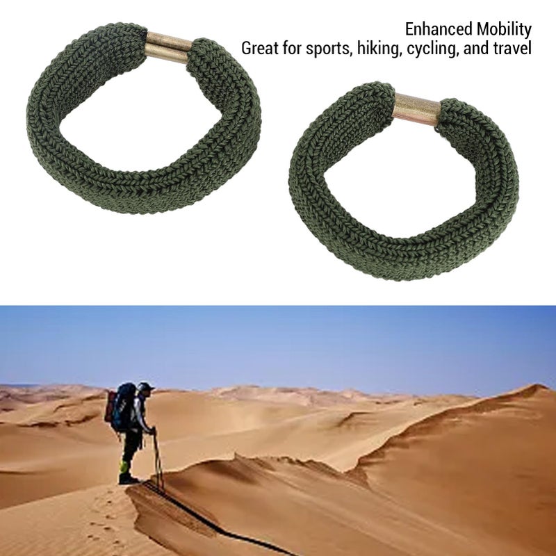 Universal Elastic Boot Straps For Hiking Camping Secure Fit Flexible Shoelace Bands - Image 3