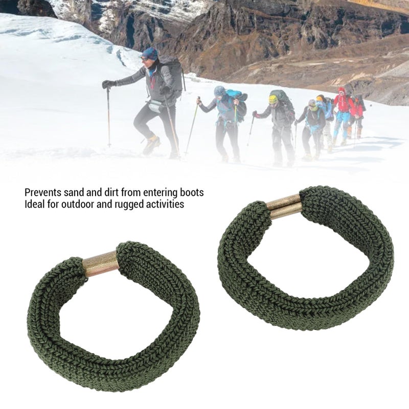 Universal Elastic Boot Straps For Hiking Camping Secure Fit Flexible Shoelace Bands - Image 4