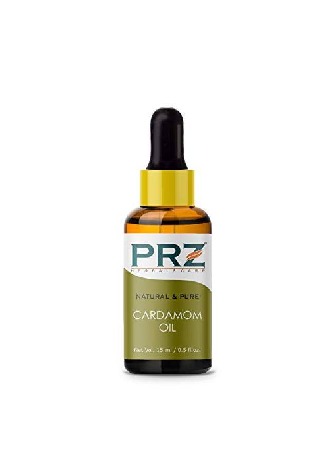 PRZ Cardamom Essential Oil Pure l for Aromatherapy Skin Care & Hair Care 15 ml - Image 4