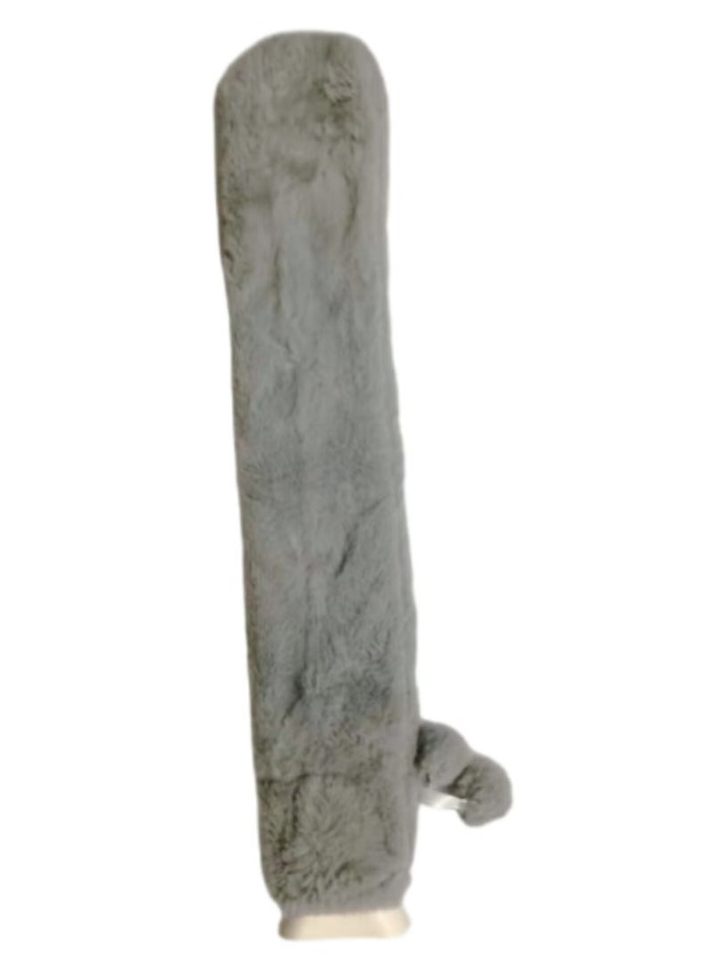 يا إلهي زجاجة ماء ساخن بغطاء من القطن الناعم كيس ماء ساخن لعلاج آلام البرد والساخن وتخفيف آلام الظهر والرقبة والتشنجات الشهرية - Image 3