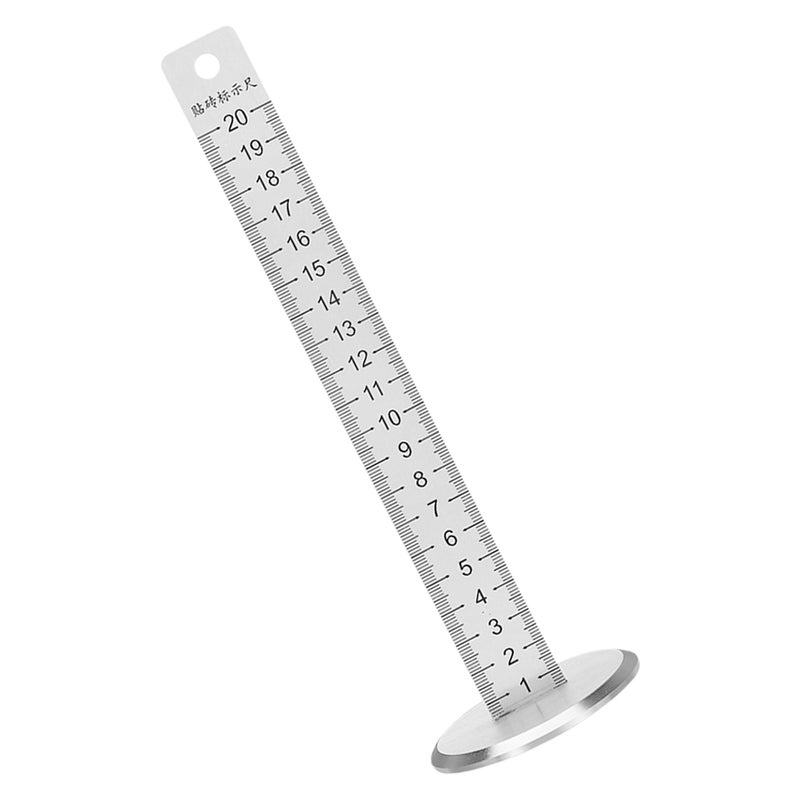 Precision Level Tool Stainless Steel Tiling Level Ruler For Accurate Floor Tile Contour Measuring Positioning Alignment For Professional And Diy Use - Image 1