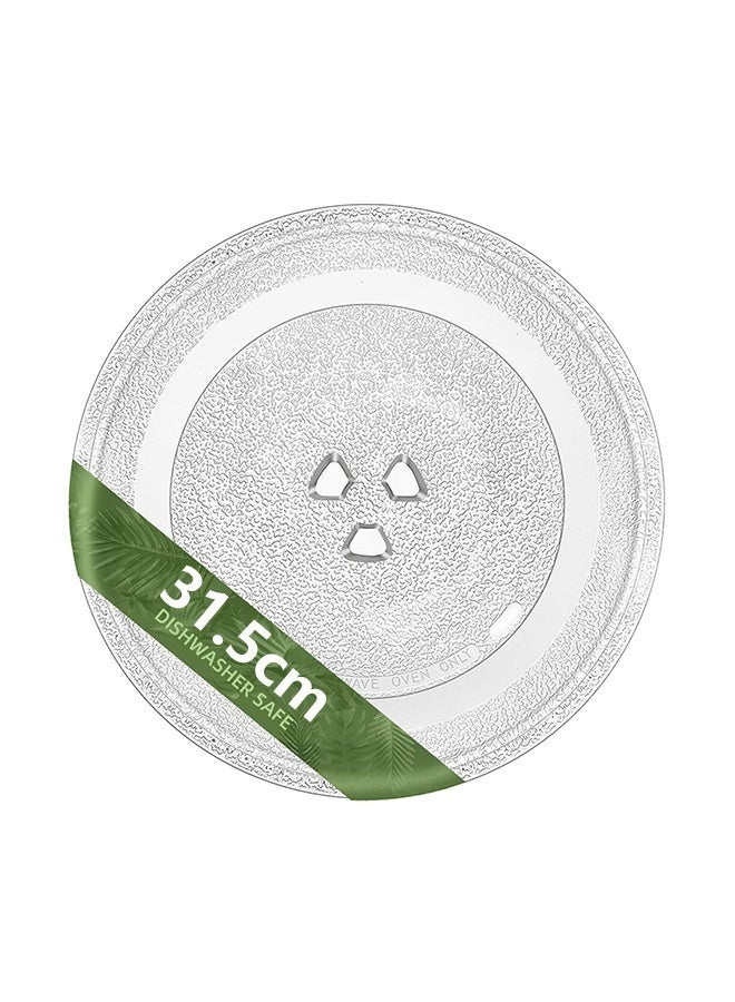 WALALLA Microwave Oven Glass Plate Replacement 31.5cm - Image 1