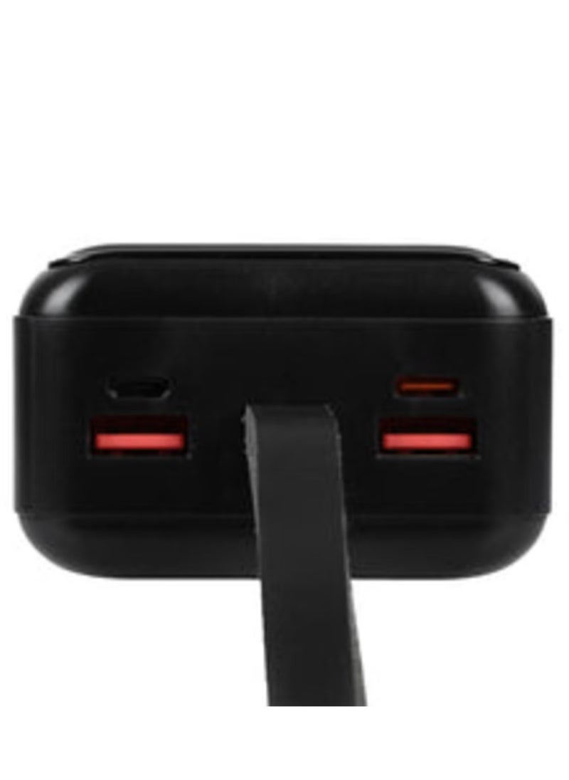 "New 40,000mAh Power Bank – Ultra High Capacity Portable Charger for Multiple Devices, Fast Charging"
