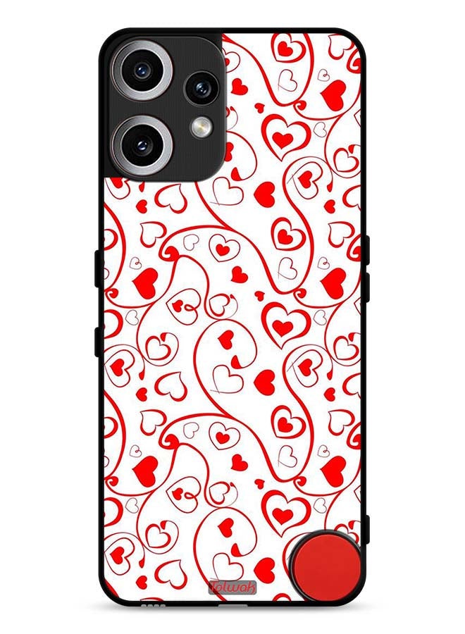 Tolwak Nothing CMF Phone 2 Pro Protective Case Cover Hearts Pattern - Image 1
