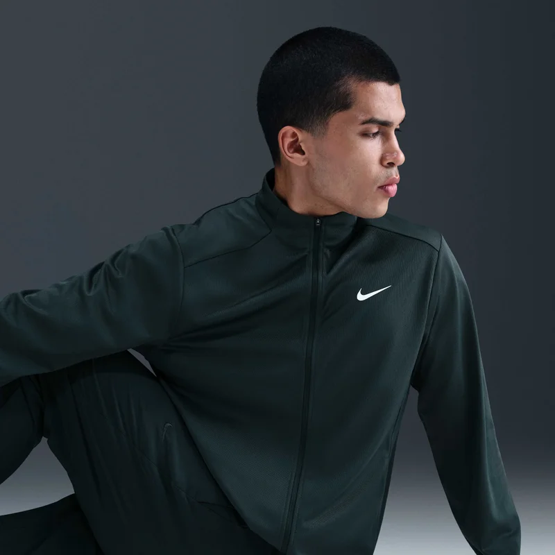 Nike Green Men's Totality Dri-FIT Knit Versatile Jacket for Men | Best Price UAE