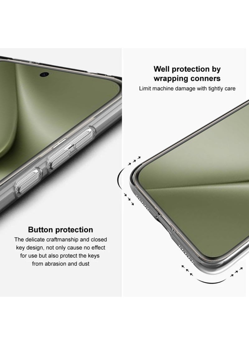 Techie Huawei Pura 70 Ultra Clear Case with MagSafe – Slim, Anti-Yellowing Cover with Camera Lens Protection, Magnetic Holder Compatible - Image 2